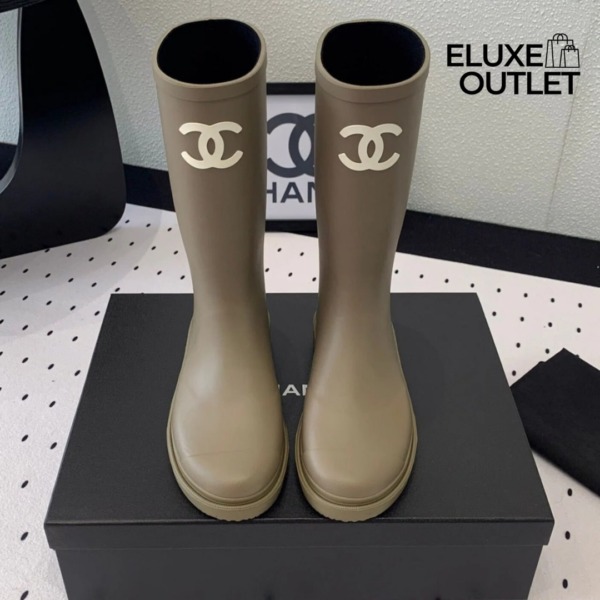 Gummistiefel Khaki