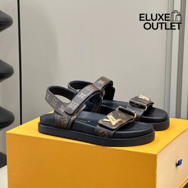Sunset Flat Comfort Braun/Schwarz