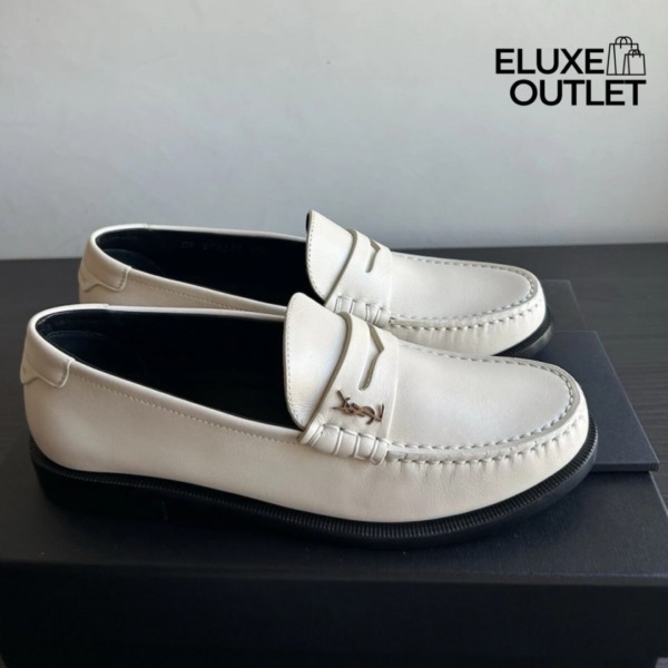 Le Loafer Penny Slippers aus glattem Leder