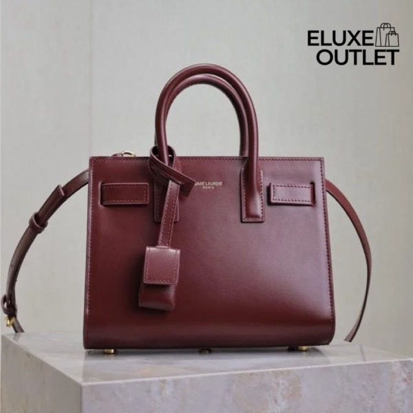 Sac de Jour aus glattem Leder - Nano 22cm