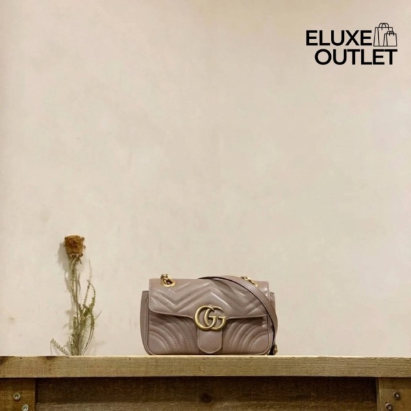 GG Marmont Beige 22 cm