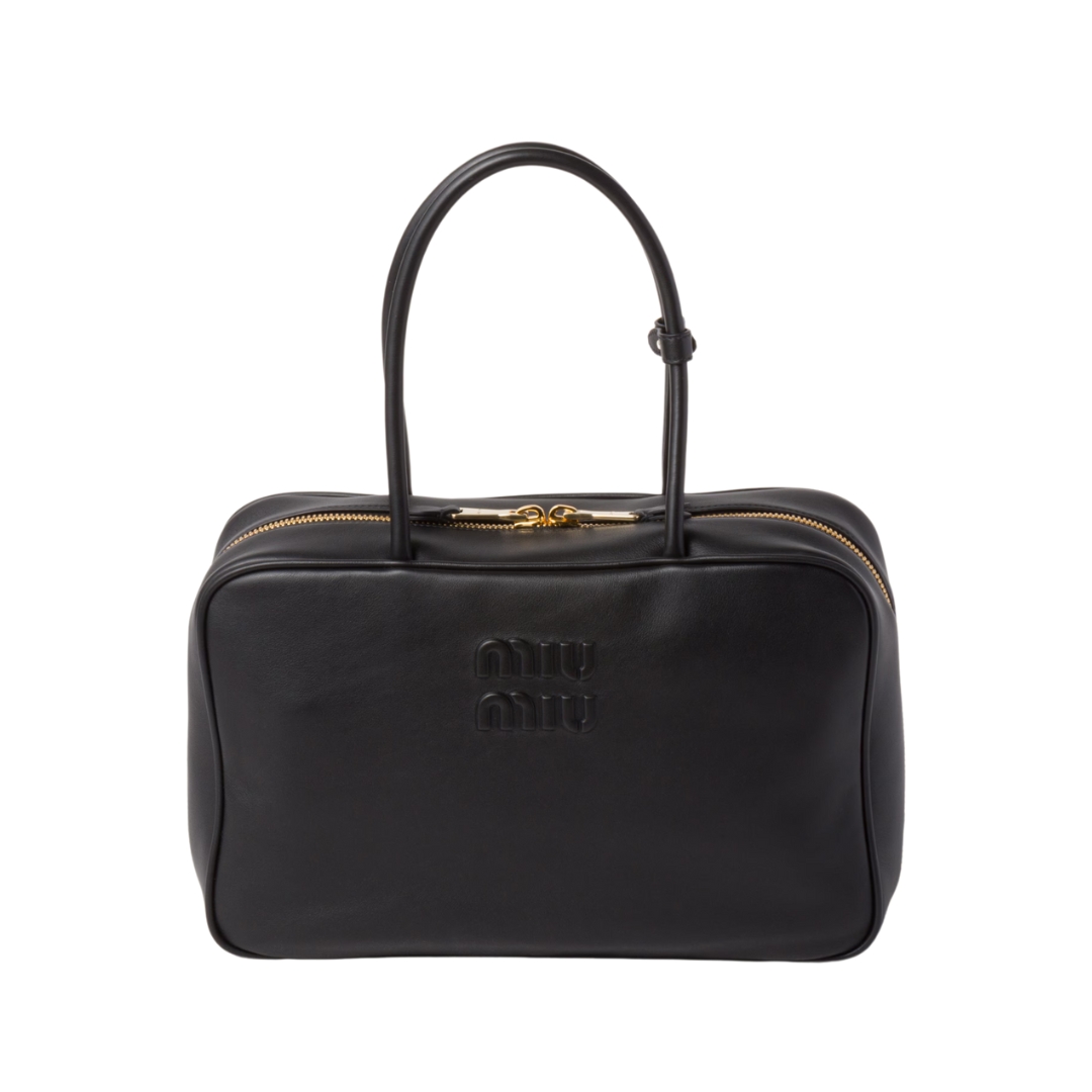 Leder Beau Schwarz 23cm