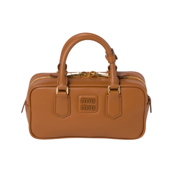Arcadie-Leder Cognac 10.5cm