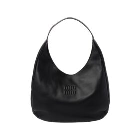 Leder-Hobo 31cm