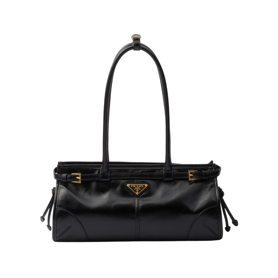 Bonnie mittelgroße Lederhandtasche 15.5cm
