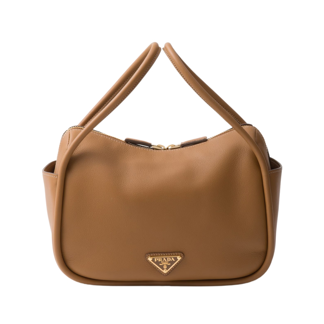 Darling Lederhandtasche in Karamell 18cm