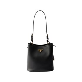 Die schwarze Ledertasche 22.5cm