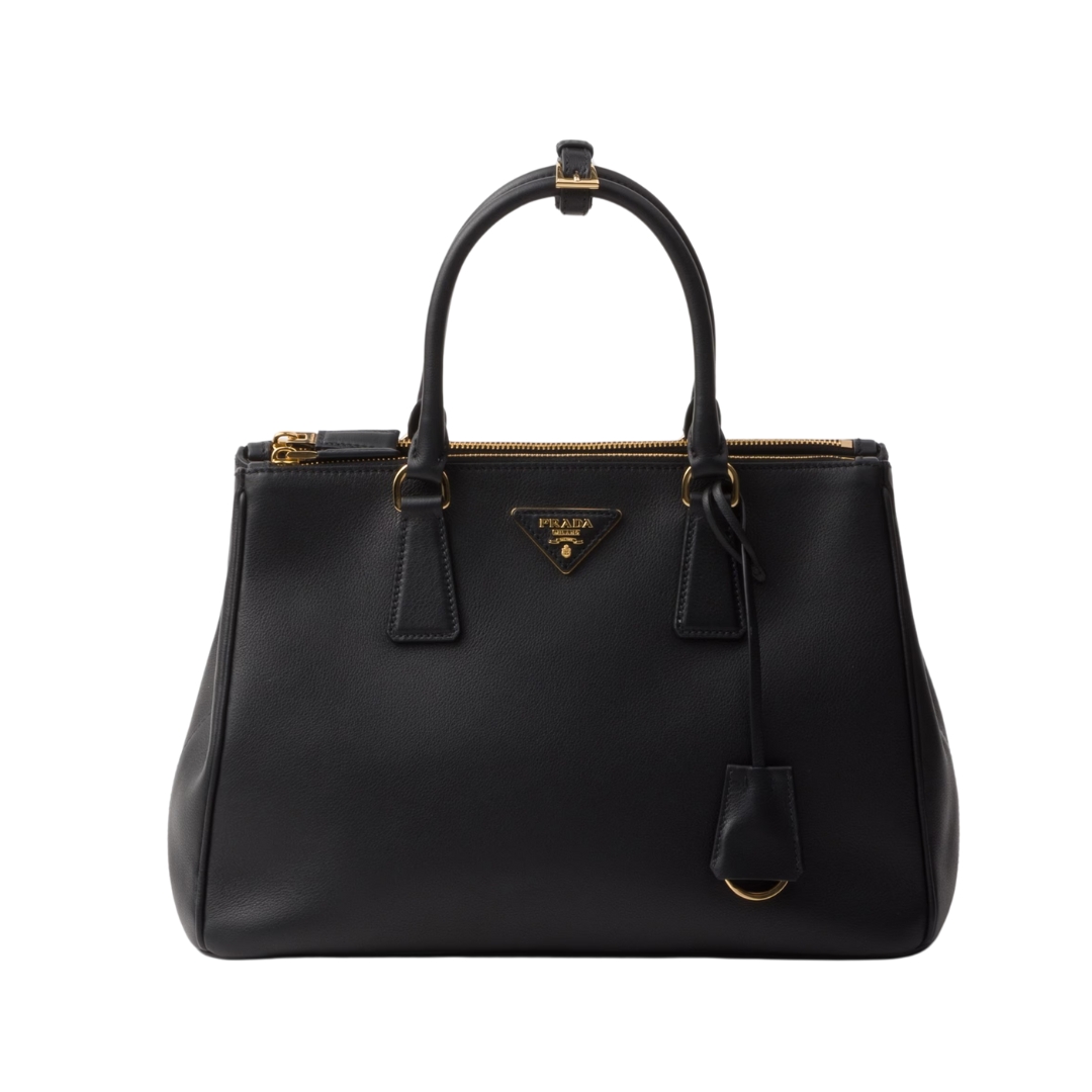 Die schwarze Galleria Ledertasche 22.5cm