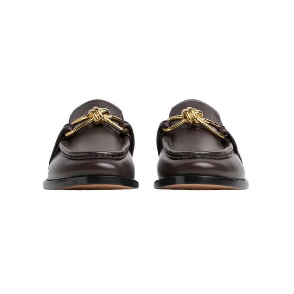 Loafer aus weichem Kalbsleder in Fondant