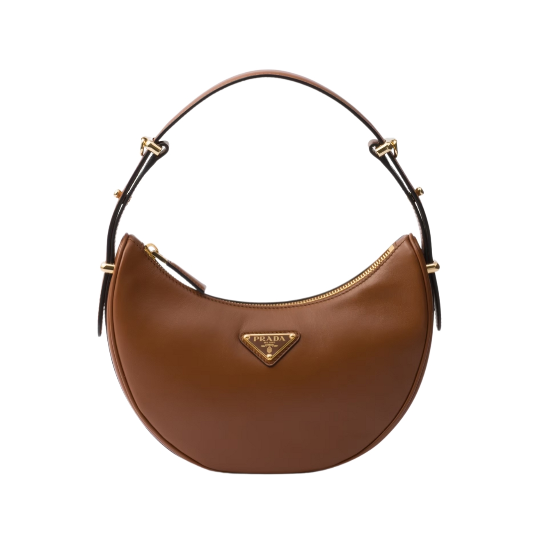 Arqué kleine Lederschultertasche 18.5cm