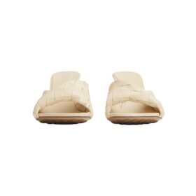 Leder-Pantolette Meersalz 8cm