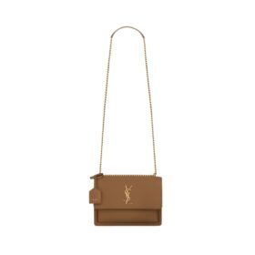 Sunset Medium aus glattem Leder 24cm