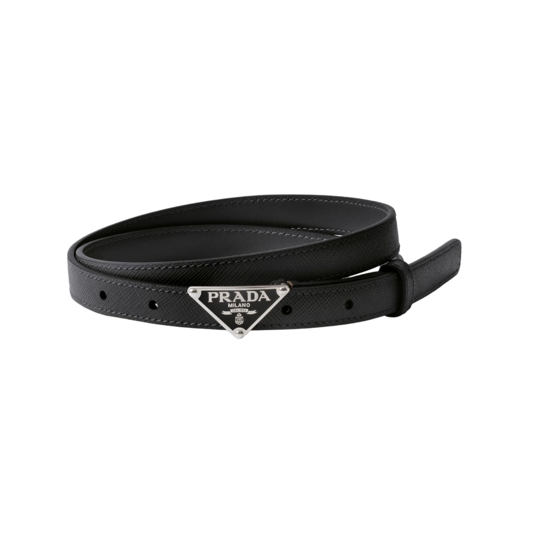 Saffiano-Ledergürtel 1.5cm
