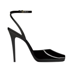 La Scandale Sandalen aus Lackleder 11cm