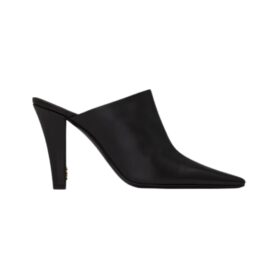 Jill Mules aus glattem Leder 9.5cm