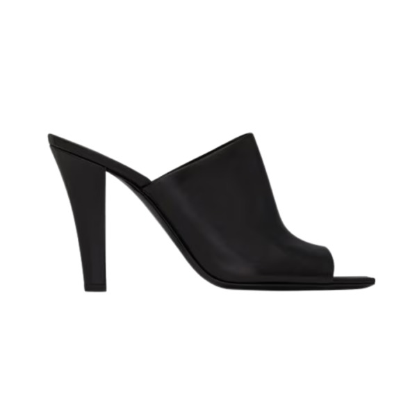 Jill Mules aus glattem Leder 9.5cm