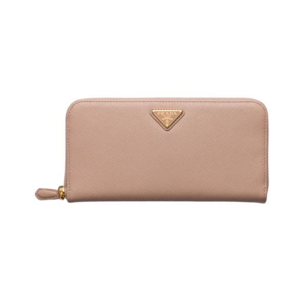 Saffiano-Leder in Puderrosa 10.3cm