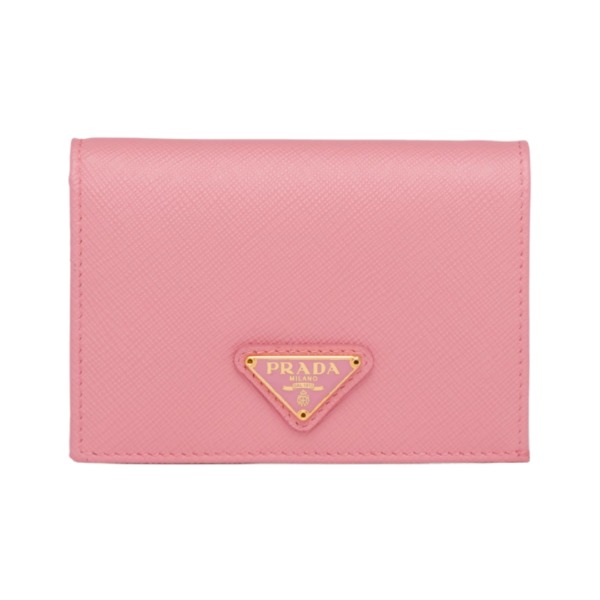 Kleine Saffiano-Leder in Blütenrosa 11.2cm