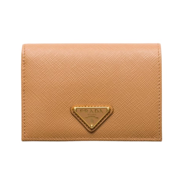 Saffiano-Leder in Natur 11.2cm