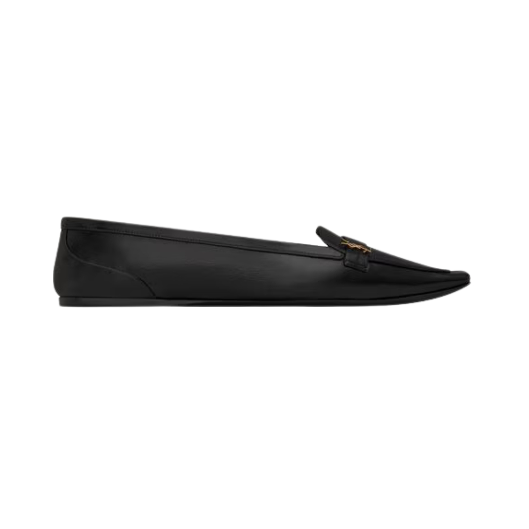 Poppy Ballerinas aus glattem Leder