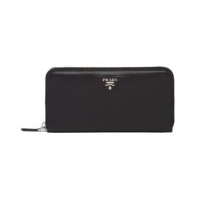 Großes Leder in Schwarz 10.3cm