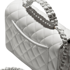 Mini Flap Bag mit Oberem Griff