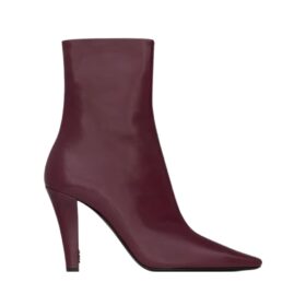 Jill Stiefeletten aus glattem Leder 9.5cm
