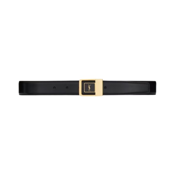 LA 66 Buckle Gürtel aus lackiertem Leder 3cm