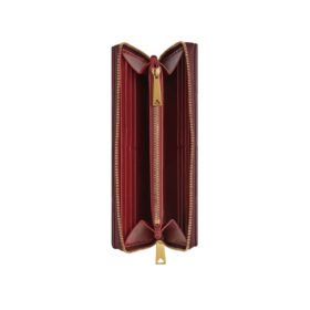 Leder Geldbörse Madder Braun 11.5cm