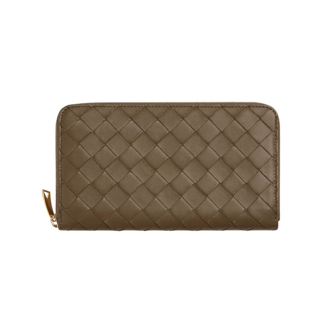 Leder-Geldbörse Pinienzapfen 11cm