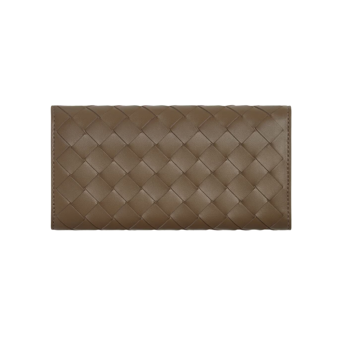 Leder-Geldbörse Tannenzapfen 10cm