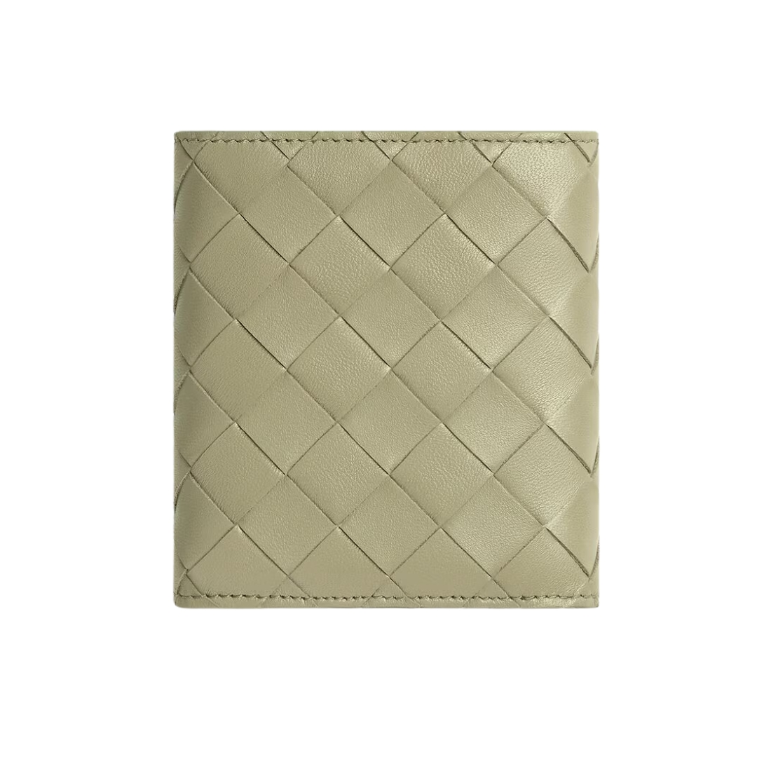 Leder-Geldbörse Travertin 9cm