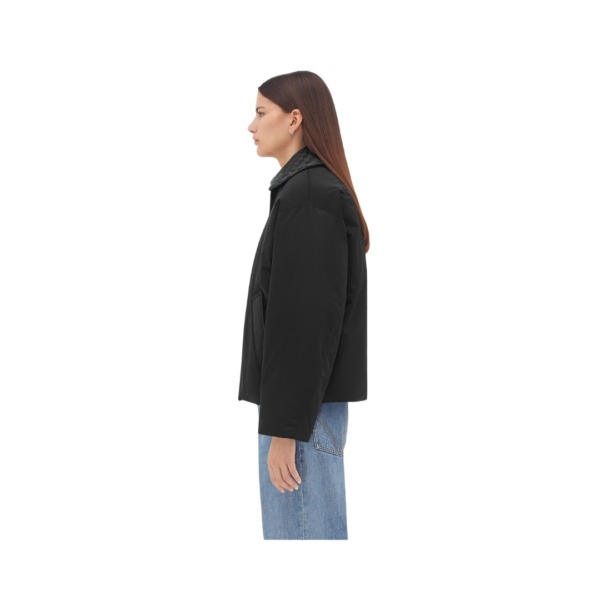 Tech-Nylon-Pufferjacke