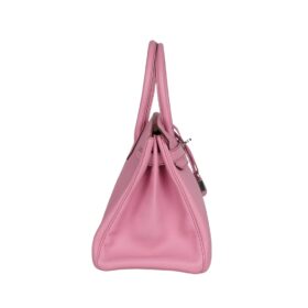 Bubblegum Verso Chèvre Mysore Palladium-Hardware 30cm