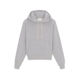 Hoodie Grau Mélange