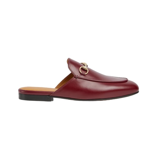 Damen Princetown Rotes Leder