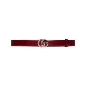 Kristall schmal Rot 3cm