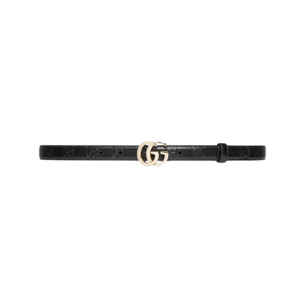 Der schwarze Milano schmal  2cm