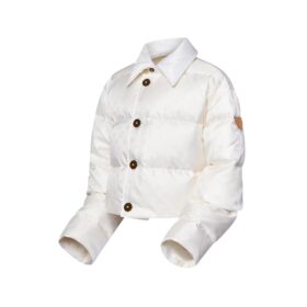 Daunenjacke Weiß