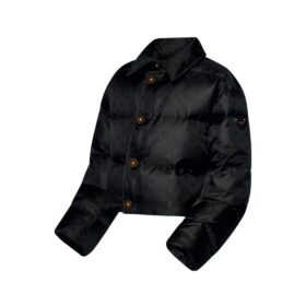Daunenjacke Schwarz