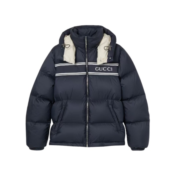 Nylon Pufferjacke