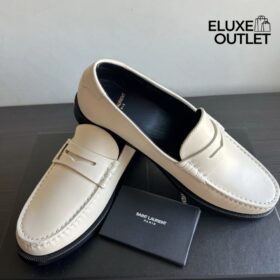 Le Loafer Penny Slippers aus glattem Leder