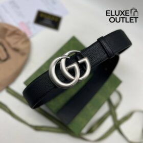 GG Marmont schmaler Schwarz 3cm