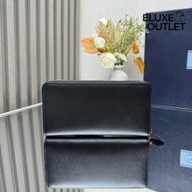 Große Saffiano-Leder-Geldbörse 10.3cm