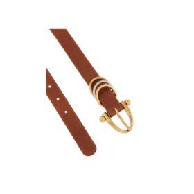 Gürtel Armband Tonbraun 25mm