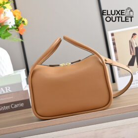 Darling Lederhandtasche in Karamell 18cm