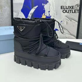 Après-Ski-Stiefel aus Re-Nylon-Gabardine