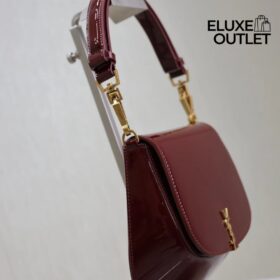 Voltaire Lackleder Weinrot 17.5 cm