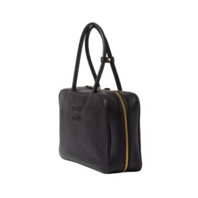 Leder Beau Schwarz 23cm