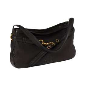 Aventure-Nappa-Leder Schwarz 19cm